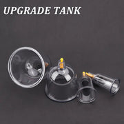 32 Pcs Vacuum Cupping Body Massager Suction Cups Jar Set Plastic Vacuum Suction Therapy Cupping Set Cans for Shoulder Massage-Health Wisdom™
