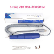 35000RPM Strong 210 105L Nail Drill Handle 35K 204 102L Nail Drills Machine Manicure Pedicure Electric File Bits Nail Drill Pen-Health Wisdom™