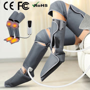 360° Air Pressure Calf Massager Leg Pressotherapy Foot Thigh Electric Shiatsu Kneading Heated Hot Compress Muscle Relax-Health Wisdom™