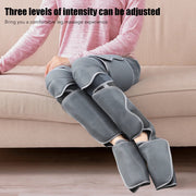 360° Air Pressure Calf Massager Leg Pressotherapy Foot Thigh Electric Shiatsu Kneading Heated Hot Compress Muscle Relax-Health Wisdom™