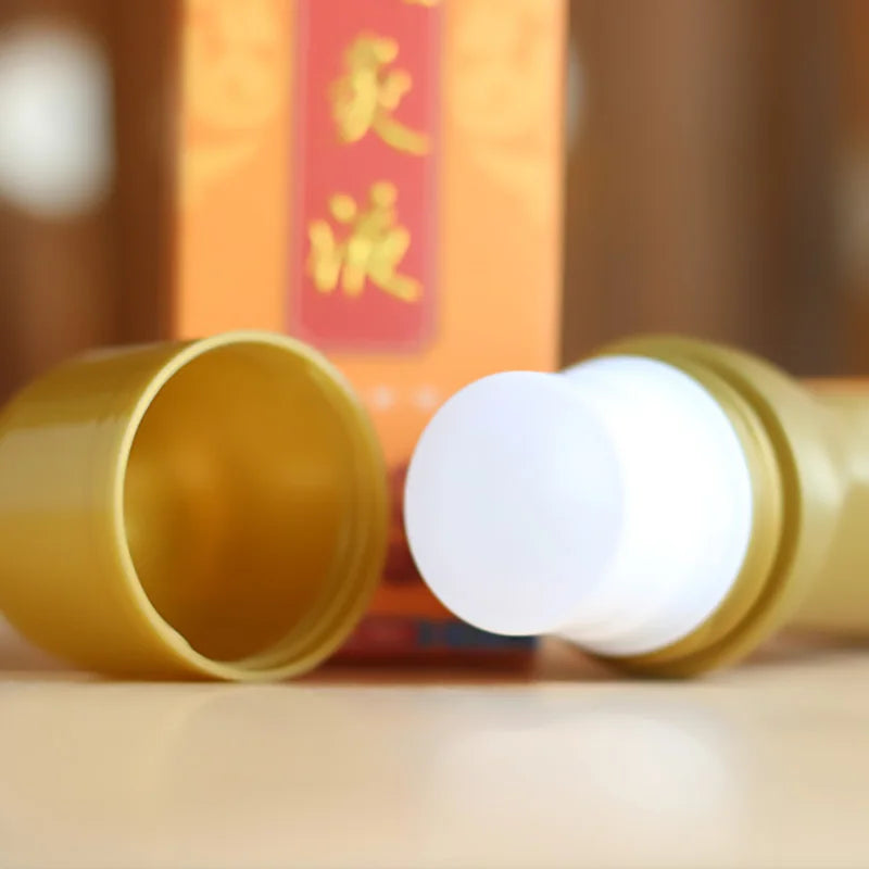 3Bottles/Set 50ML Wormwood Liquid Warm Body Joint Plaster Easily Absorbed Rolling Moxibustion Acupoints Smokeless Moxa Therapy-Health Wisdom™