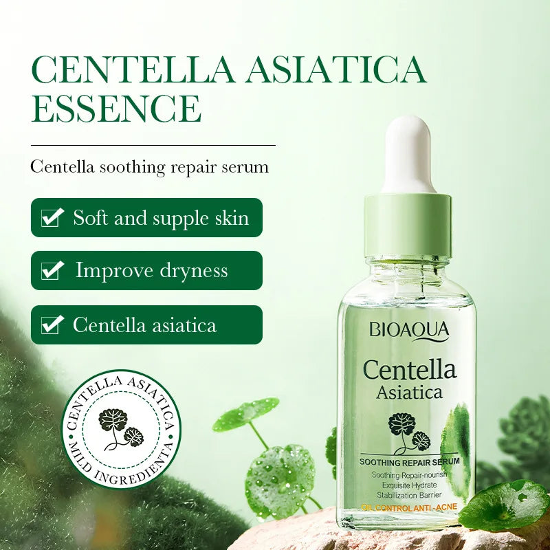 3pcs BIOAQUA Centella Face Serum skincare Facial Essence Moisturizing Firming Repairing Anti-aging Facial Serum Skin Care-Health Wisdom™