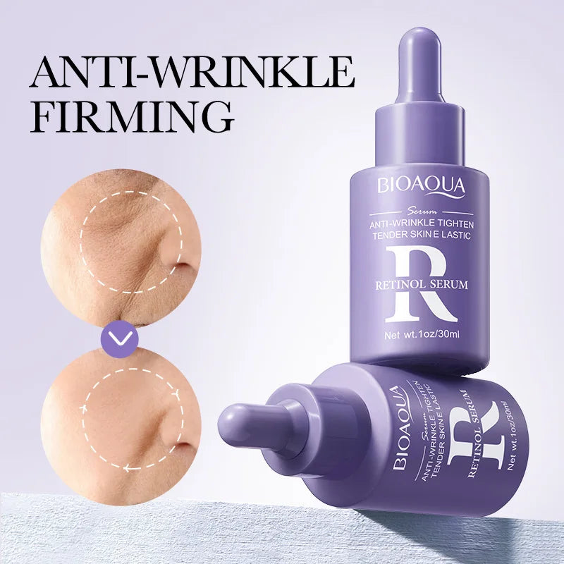 3pcs BIOAQUA Vitamin C Hyaluronic Acid Retinol Serum Face Moisturizing Anti Wrinkle Whitening Facial Essence Skin Care Products-Health Wisdom™