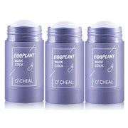 3pcs Eggplant Green Tea Mask Stick Moisturizing Remove Blackhead Anti Acne Face Mask Stick Facial Masks Skin Care Products-Health Wisdom™