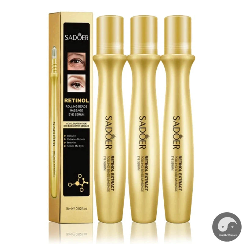 3pcs Retinol Eye Cream Anti-wrinkle Massage Eyes Cream Anti-aging Anti Dark Circles Remove Eye Bags Puffiness Firming Eyes Care-Health Wisdom™