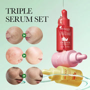 3pcs/set BIOAQUA Turmeric Snail Nicotinamide Facial Essence Moisturizing Anti Wrinkle Whitening Face Serum Skin Care Products-Health Wisdom™