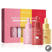 3pcs/set BIOAQUA Turmeric Snail Nicotinamide Facial Essence Moisturizing Anti Wrinkle Whitening Face Serum Skin Care Products-Health Wisdom™