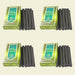 4 Boxes Micro Smoke Moxa Sticks Chinese Herbal Wormwood Mugwort Stick Warm Acupuncture Massage Therapy Health Care 12*120mm