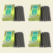 4 Boxes Micro Smoke Moxa Sticks Chinese Herbal Wormwood Mugwort Stick Warm Acupuncture Massage Therapy Health Care 12*120mm