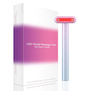 4 in 1 Facial Skincare Tool Red Light Therapy For Face Neck EMS Microcurrent Face Massage Anti-Aging Skin Tightening Beauty Wand-Health Wisdom™