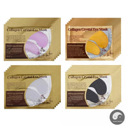 40pcs=20pairs Gold Collagen Crystal Eye Mask Anti Wrinkle Eye Patches Moisturizing Nourishing Anti Aging Eyes Care Combination-Health Wisdom™