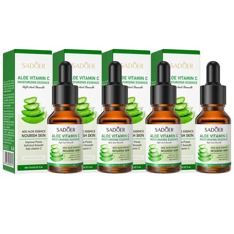 4pcs Vitamin C Serum for Face Skincare Refreshing Moisturizing Anti-aging Snail Facial Serum Acne Treatment Beauty Skin Care-Health Wisdom™