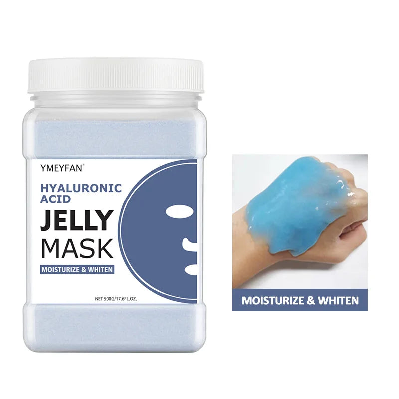 500g Jelly Face Mask Powder Masks DIY Hydrojelly Masks skincare Rose Golden Collagen Hyaluronic Acid Jelly Mask Facial Skin Care-Health Wisdom™