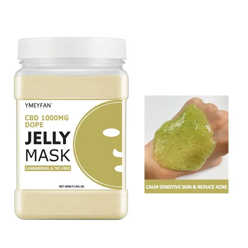 500g Jelly Face Mask Powder Masks DIY Hydrojelly Masks skincare Rose Golden Collagen Hyaluronic Acid Jelly Mask Facial Skin Care-Health Wisdom™