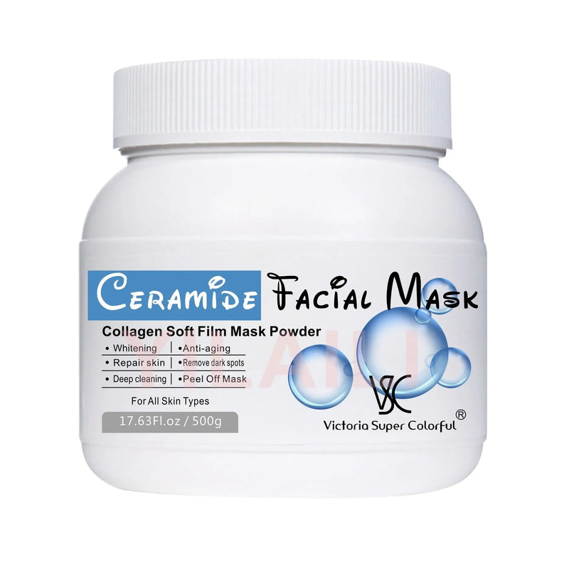 500g Niacinamide Soft DIY Jelly Mask Powder Moisturizing Whitening Rose Salicylic Acid Ceramide Face Powder Mask Wholesale-Health Wisdom™