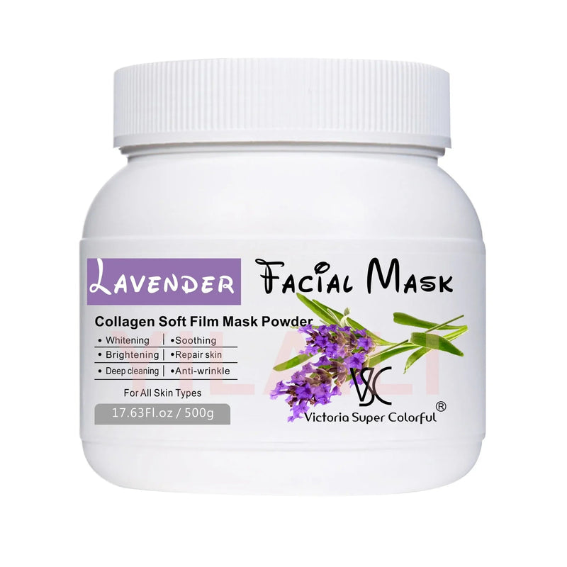 500g Niacinamide Soft DIY Jelly Mask Powder Moisturizing Whitening Rose Salicylic Acid Ceramide Face Powder Mask Wholesale-Health Wisdom™