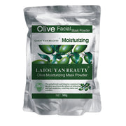 500g Pearl Whitening and Moisturizing Facial Mask Powder Green Tea Olives Lemon Natural Soft Jelly Powder Anti-wrinkle Skin Care-Health Wisdom™