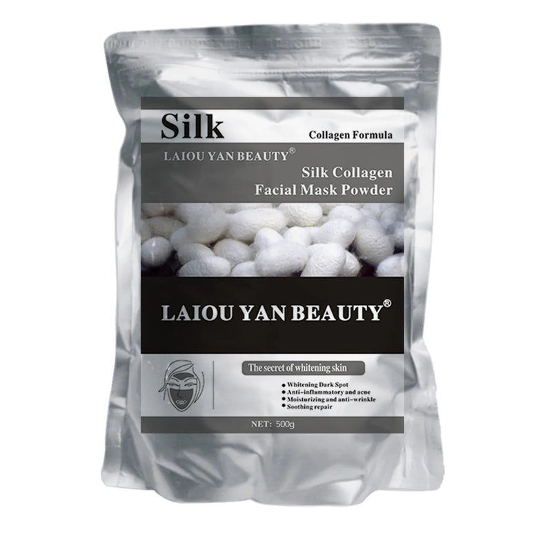500g Pearl Whitening and Moisturizing Facial Mask Powder Green Tea Olives Lemon Natural Soft Jelly Powder Anti-wrinkle Skin Care-Health Wisdom™