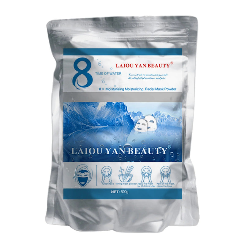 500g Pearl Whitening and Moisturizing Facial Mask Powder Green Tea Olives Lemon Natural Soft Jelly Powder Anti-wrinkle Skin Care-Health Wisdom™