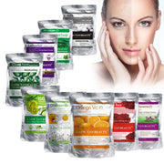 500g Pearl Whitening and Moisturizing Facial Mask Powder Green Tea Olives Lemon Natural Soft Jelly Powder Anti-wrinkle Skin Care-Health Wisdom™