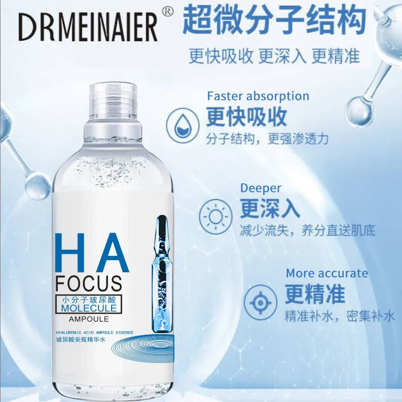 500ml 24K Gold Ampoule Essence Vitamin C Hyaluronic Acid Nicotinamide Polypeptide Moisturizing Firming Brightening Skin Water-Health Wisdom™