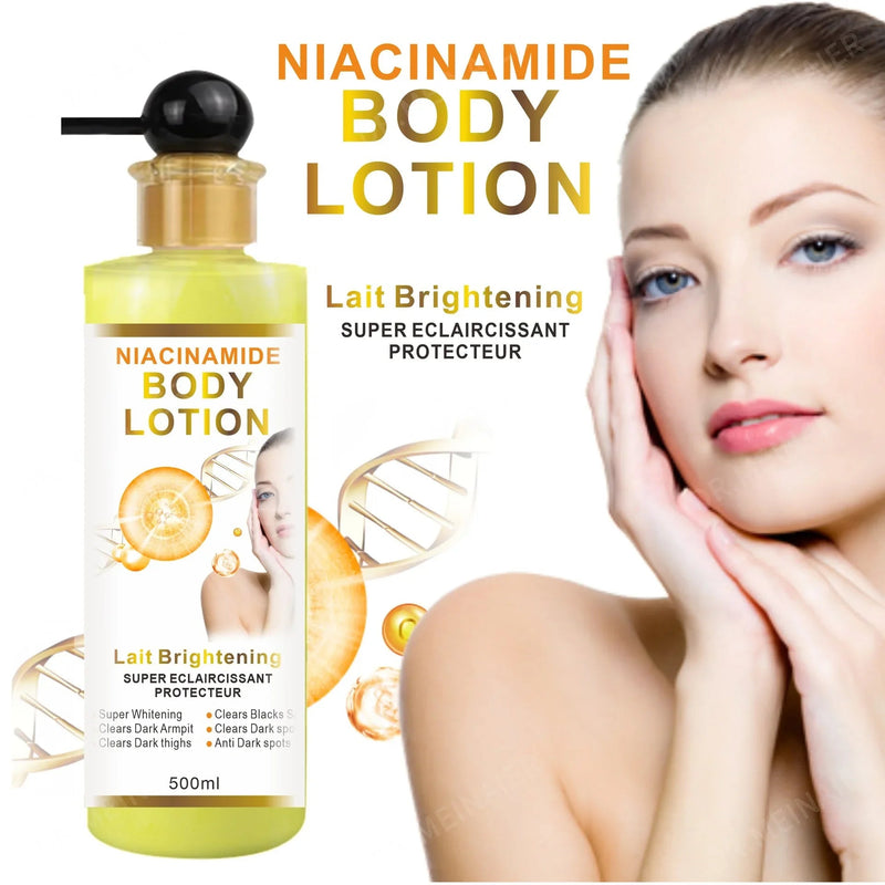 500ml Argan Whitening Body Lotion Moisturizing Refreshing and Not Greasy Body Cream Kojic Acid and Carrot Body Lotion-Health Wisdom™