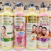 500ml Argan Whitening Body Lotion Moisturizing Refreshing and Not Greasy Body Cream Kojic Acid and Carrot Body Lotion-Health Wisdom™