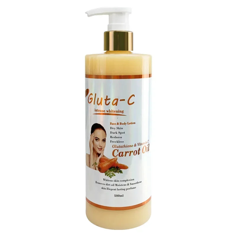 500ml Glutamate Body Cream Vitamin VC Moisturizing Lotion Skin Whitening Nicotinamide Body Lotion-Health Wisdom™