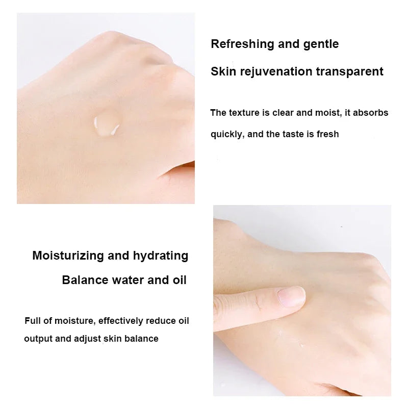 500ml Hyaluronic Acid Facial Essence Moisturizing Whiten Pore Shrink Anti-aging Freckle Anti Wrinkle VC Niacinamide Face Serum-Health Wisdom™