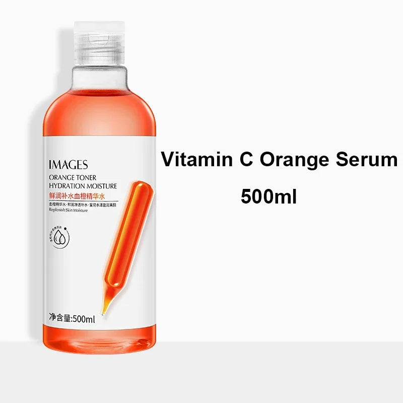 500ml Hyaluronic Acid Facial Essence Moisturizing Whiten Pore Shrink Anti-aging Freckle Anti Wrinkle VC Niacinamide Face Serum-Health Wisdom™