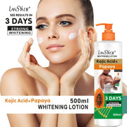 500ml Papaya Body Lotion Moisturizes The Body Skin Massage Essence, Removing Blackness and Brightening The Skin for Dropshipping-Health Wisdom™