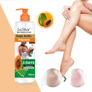 500ml Papaya Body Lotion Moisturizes The Body Skin Massage Essence, Removing Blackness and Brightening The Skin for Dropshipping-Health Wisdom™