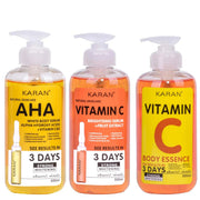 500ml Vitamin C&VE Face Serum VC Fruit Acid Brightening Repair Anti-aging Body Essence Alpha Hydroxy Acids (AHA) Essence-Health Wisdom™