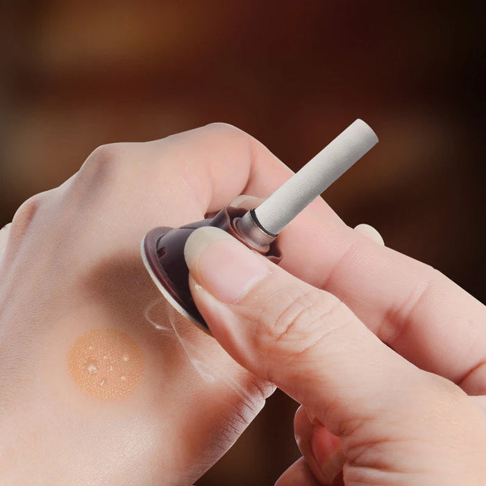 50Pcs Moxa Stick Moxibustion Stickers Chinese Herbal Moxas Therapy Acupuncture Foot Back Massager For Neck Warm Uterus Stomach