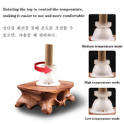 50Pcs Moxa Stick Moxibustion Stickers Temperature Control Moxas Therapy Acupuncture Massager For Body Warm Uterus Stomach-Health Wisdom™