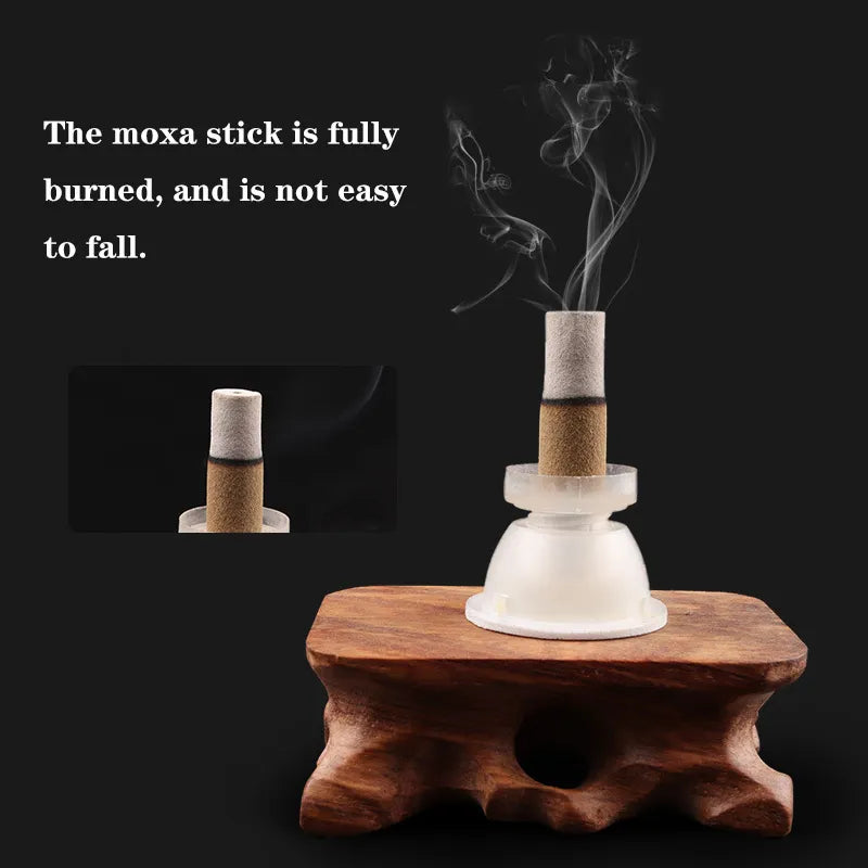 50Pcs Moxa Stick Moxibustion Stickers Temperature Control Moxas Therapy Acupuncture Massager For Body Warm Uterus Stomach-Health Wisdom™