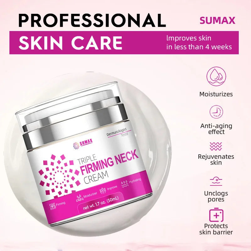 50ml Firming Neck Cream Neckline Cream for Neck skincare Moisturizing Anti-Aging Anti Wrinkle Creams Necks Skin Care Products-Health Wisdom™