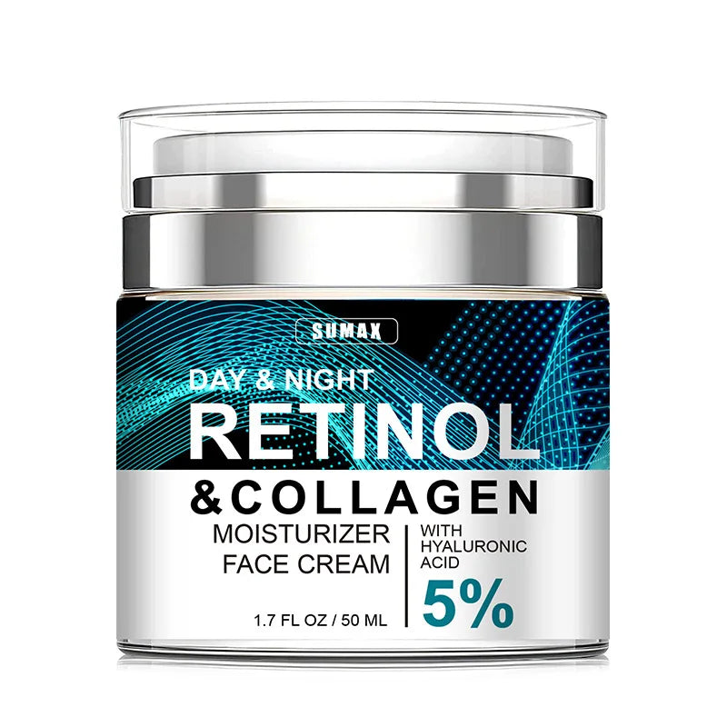 50ml Retinol Face Cream Moisturizing Anti Wrinkle Anti-Aging skincare Collagen Hyaluronic Acid Creams Facial Skin Care Products-Health Wisdom™