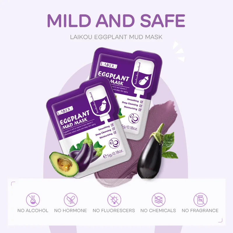 50pcs LAIKOU Mud Masks Sakura Facial Clay Masks Moisturizing Anti-aging Anti Acne Deep Cleansing skincare Face Mask for Beauty-Health Wisdom™