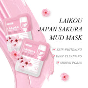 50pcs LAIKOU Mud Masks Sakura Facial Clay Masks Moisturizing Anti-aging Anti Acne Deep Cleansing skincare Face Mask for Beauty-Health Wisdom™