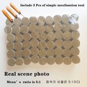 54Pcs Moxa Stick Moxibustion Roll Chinese Medicine Combustion Osmosis Therapy Warm Uterus Stomach Acupoint Meridian Massage-Health Wisdom™