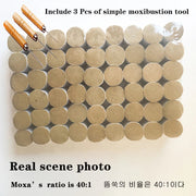 54Pcs Moxa Stick Moxibustion Roll Chinese Medicine Combustion Osmosis Therapy Warm Uterus Stomach Acupoint Meridian Massage-Health Wisdom™
