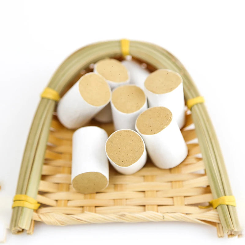 54Pcs Moxa Stick Moxibustion Roll Chinese Medicine Combustion Osmosis Therapy Warm Uterus Stomach Acupoint Meridian Massage-Health Wisdom™
