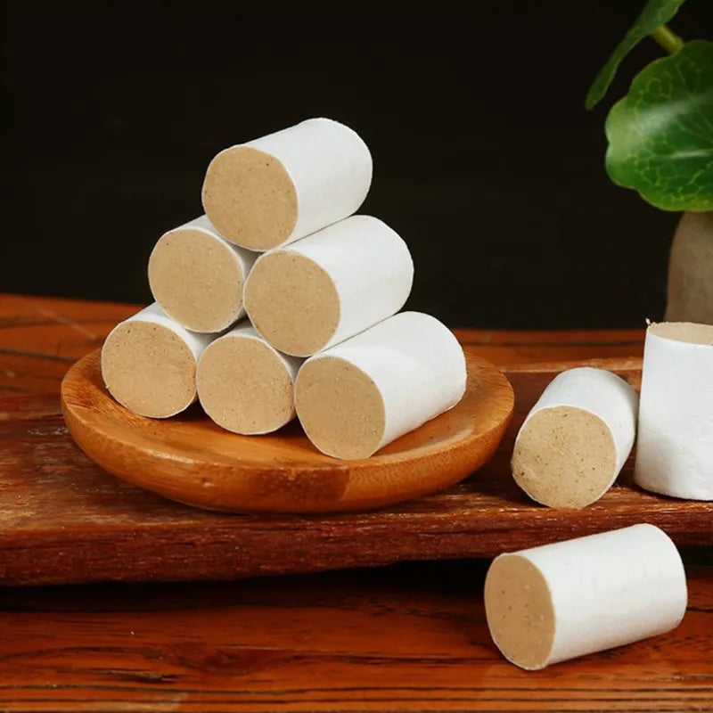 54Pcs Moxa Stick Moxibustion Roll Chinese Medicine Combustion Osmosis Therapy Warm Uterus Stomach Acupoint Meridian Massage-Health Wisdom™