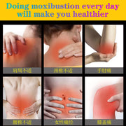 54Pcs/Set Moxibustion Roll Using Pure Nature Wormwood Chinese Medicine Moxa Care Meridian Warm Therapy Relieve Pain Health Care-Health Wisdom™
