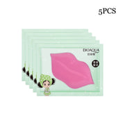 5PCS Lemon Vitamin Essence Moisturizing Lip Mask Anti Crack Fade Lip Lines Lip Patch Soften Dead Skin Anti Chipping Gel Lip Mask-Health Wisdom™