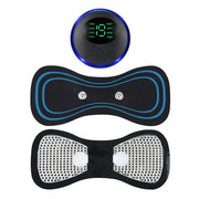 5Pcs EMS Mini Neck Massager Sticker Pulse Acupuncture Therapy Muscle Stimulate Leg Arms Cervical Back Body 8 Modes LCD Display-Health Wisdom™