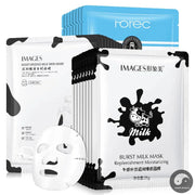 5pcs Beauty Milk Facial masks Moisturizing Skin Rejuvenating Anti-aging Whitening Face Mask Facial Sheet Mask Skin Care Products-Health Wisdom™