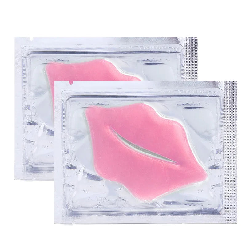 5pcs Crystal Collagen Lip Mask Lips Plumper Pink Lip Patches Moisture Essence Anti-wrinkle Korean Cosmetics Skin Care for Beauty-Health Wisdom™