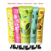 5pcs Fragrant Fruits Hand Cream Moisturizing Hands Creams Sets Anti-chapping Nourishing Repairing Handcream Hand Skin Care-Health Wisdom™
